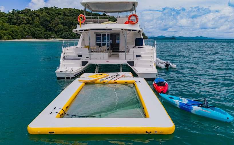 harmony cat inflatable pool