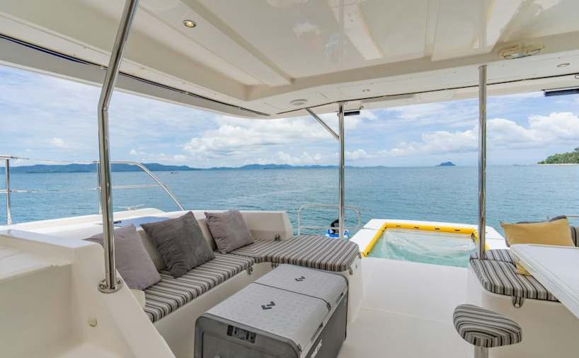 harmony cat cockpit facing aft